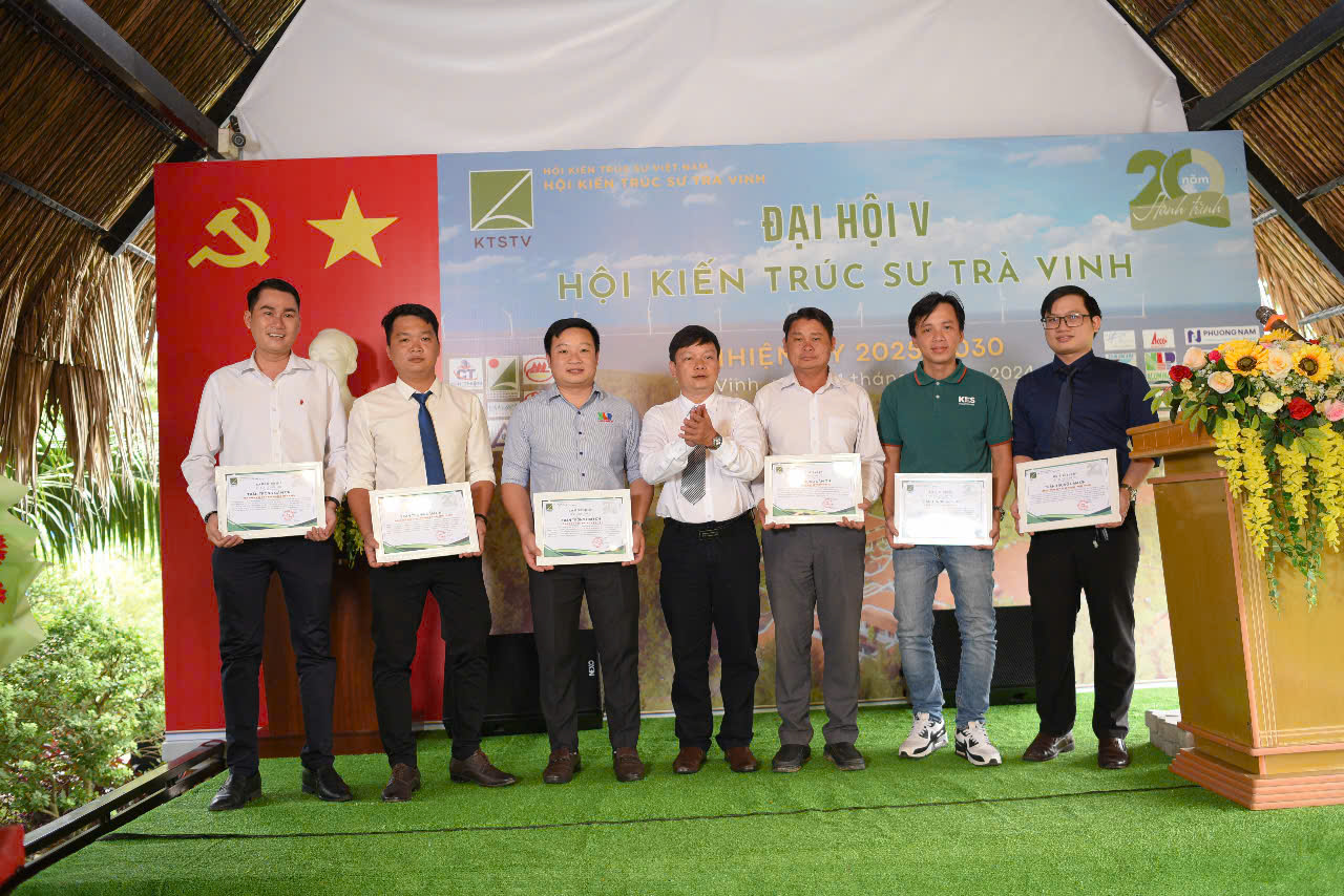 Nhôm Nam Lộc đồng hành cùng Đại hội Hội Kiến trúc sư tỉnh Trà Vinh lần thứ V